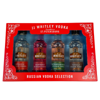 JJ Whitley Vodka, 4 x Miniature Gift Pack